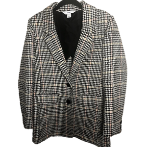 Old Navy Oversized Plaid Jacket/Blazer XS